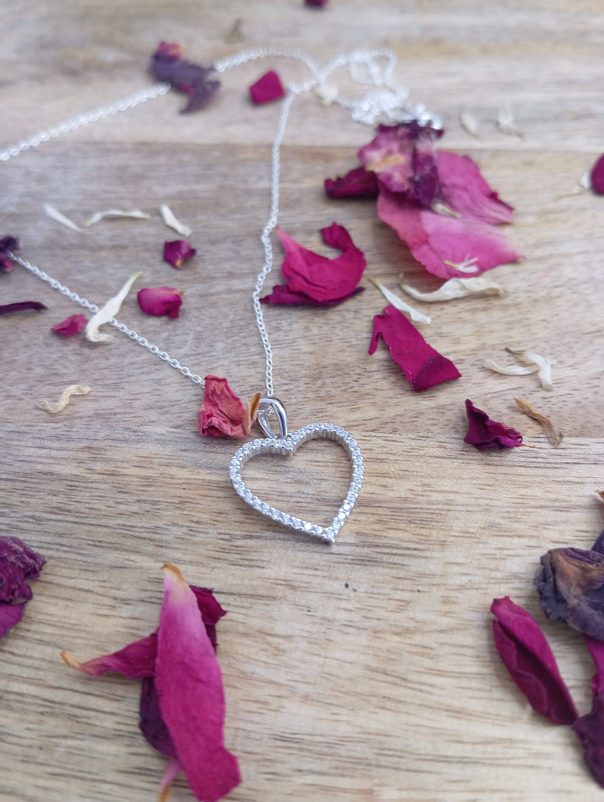 Colgante Corazón plata 925 - 2