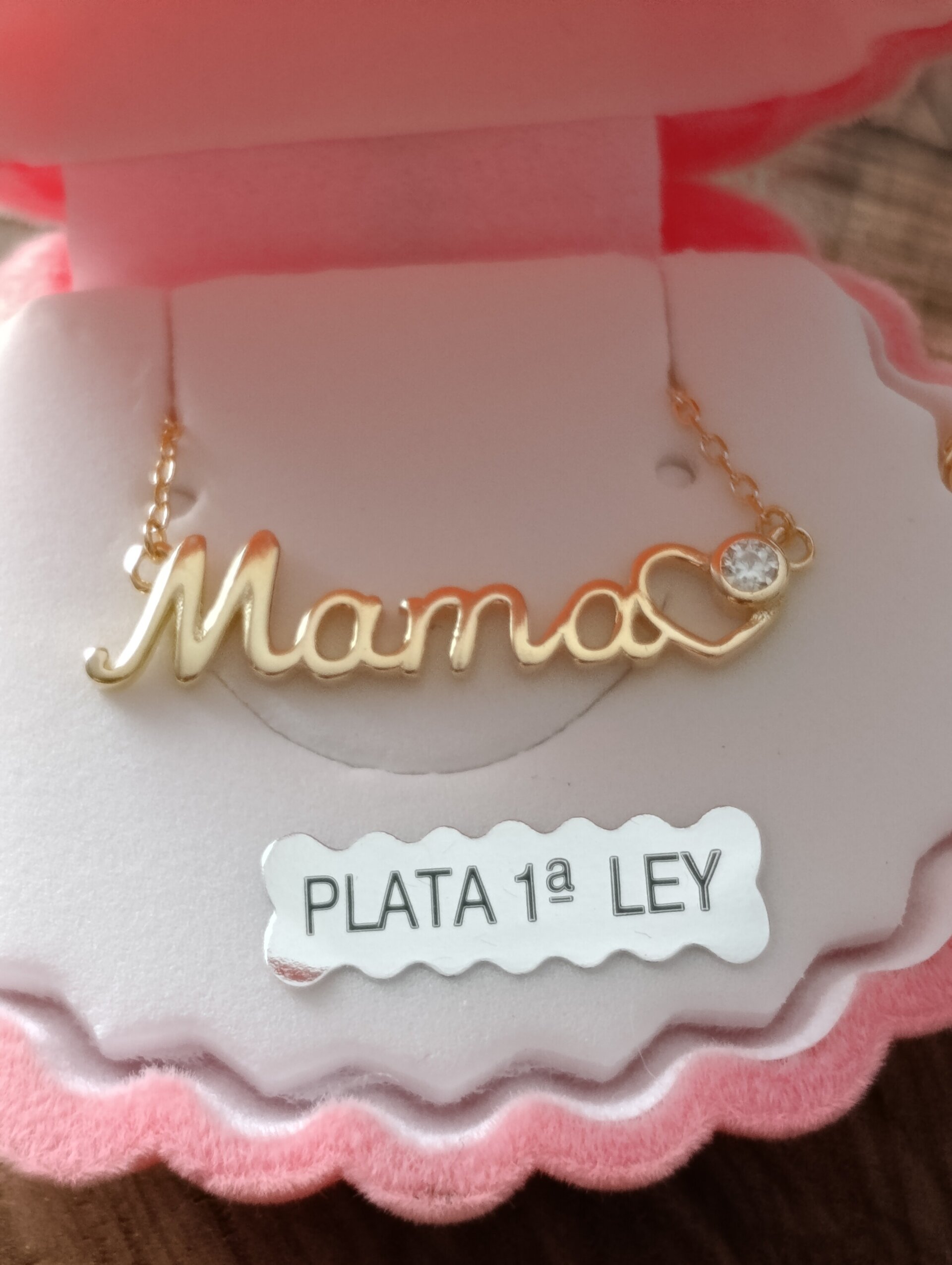 Collar Mamá Baño de Oro - 4