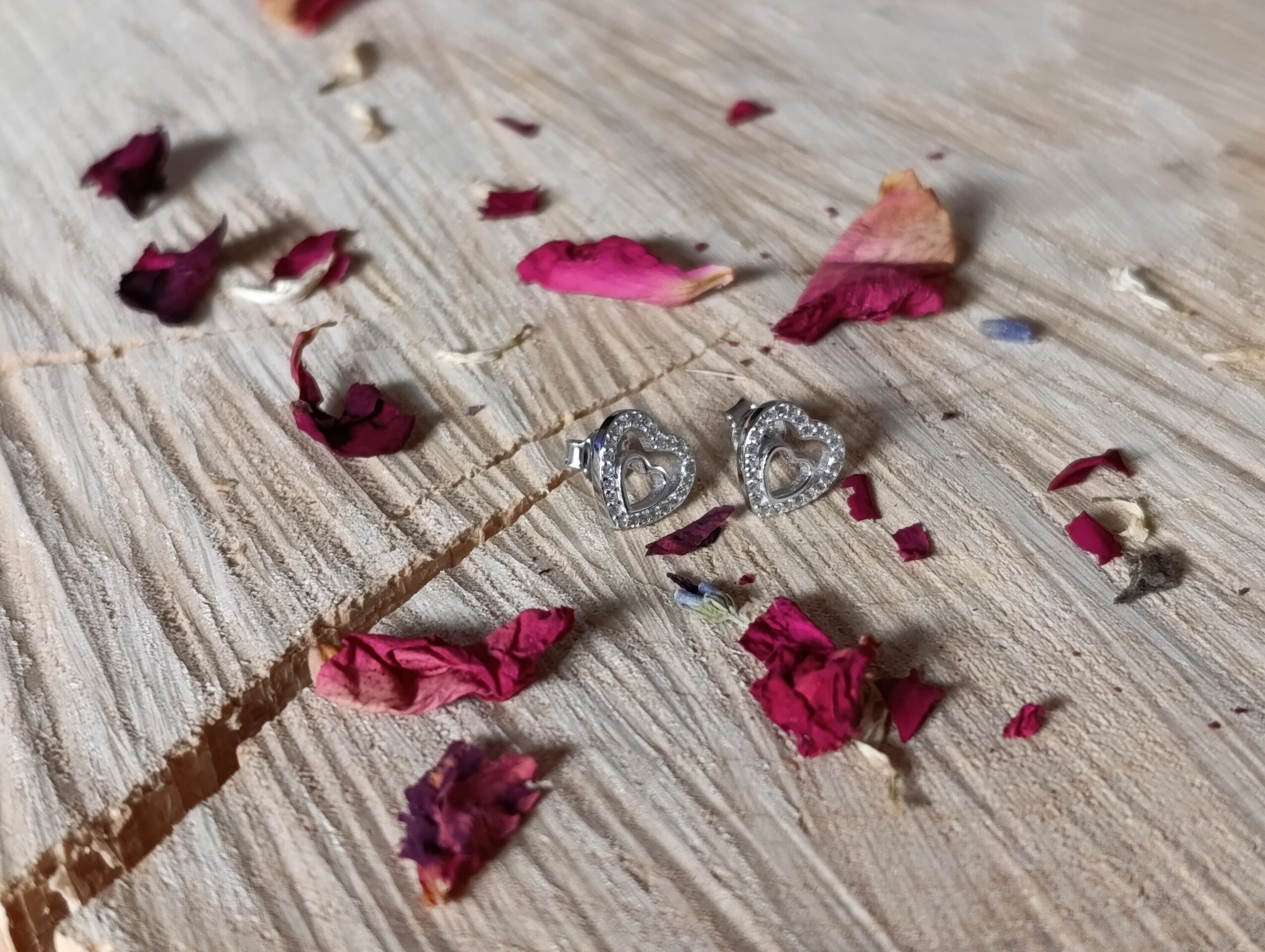 Pendientes Corazones Plata 925 - 3