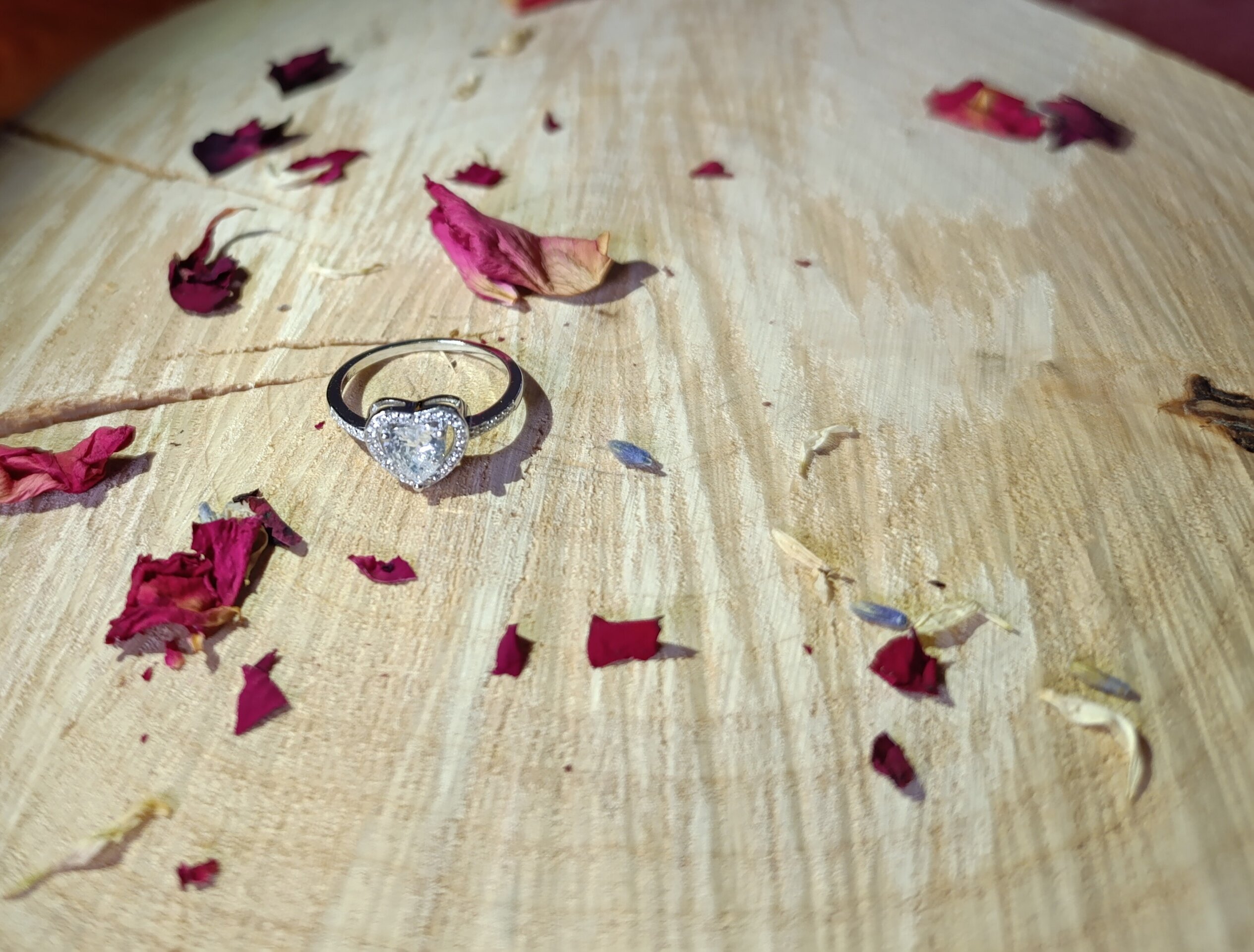 Anillo Corazón de Luz Plata de Ley 925 - 7
