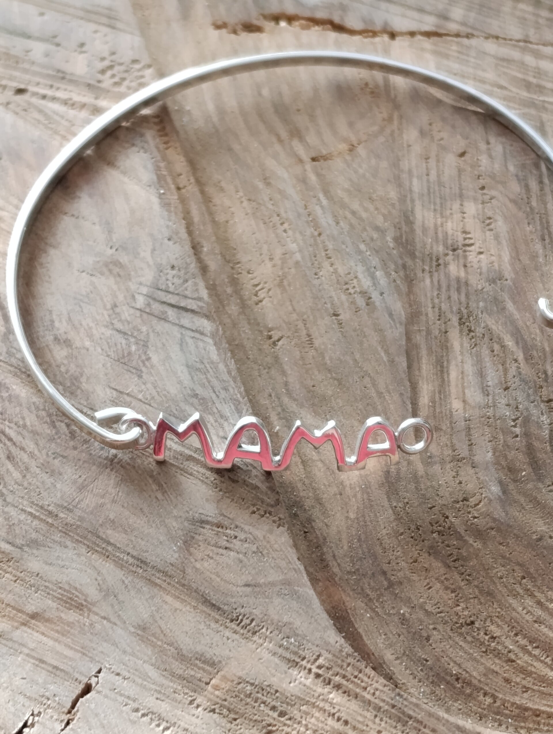 Pulsera Mamá Plata de Ley - 2