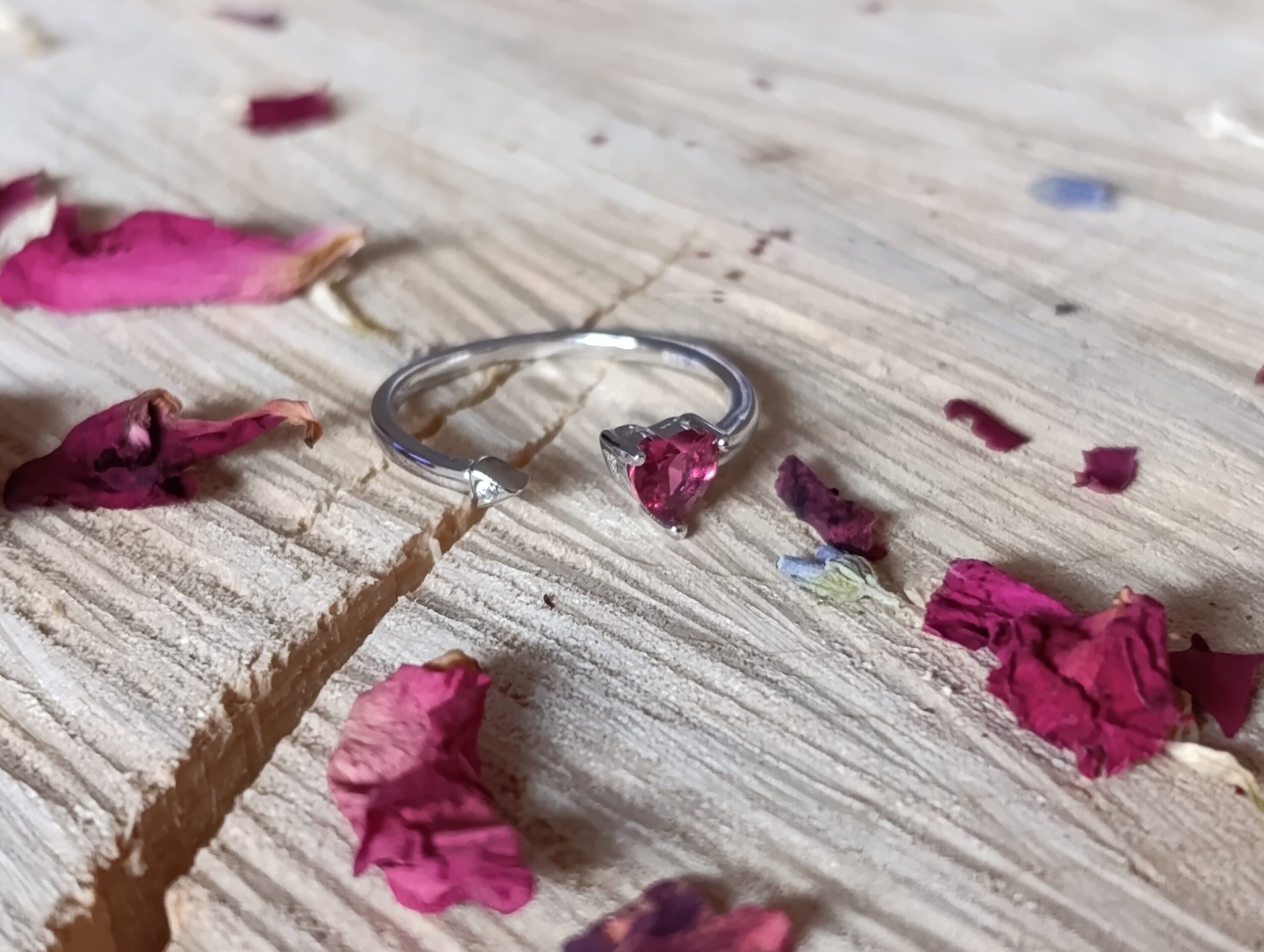 Anillo Corazón de Fuego en Plata 925 - 5