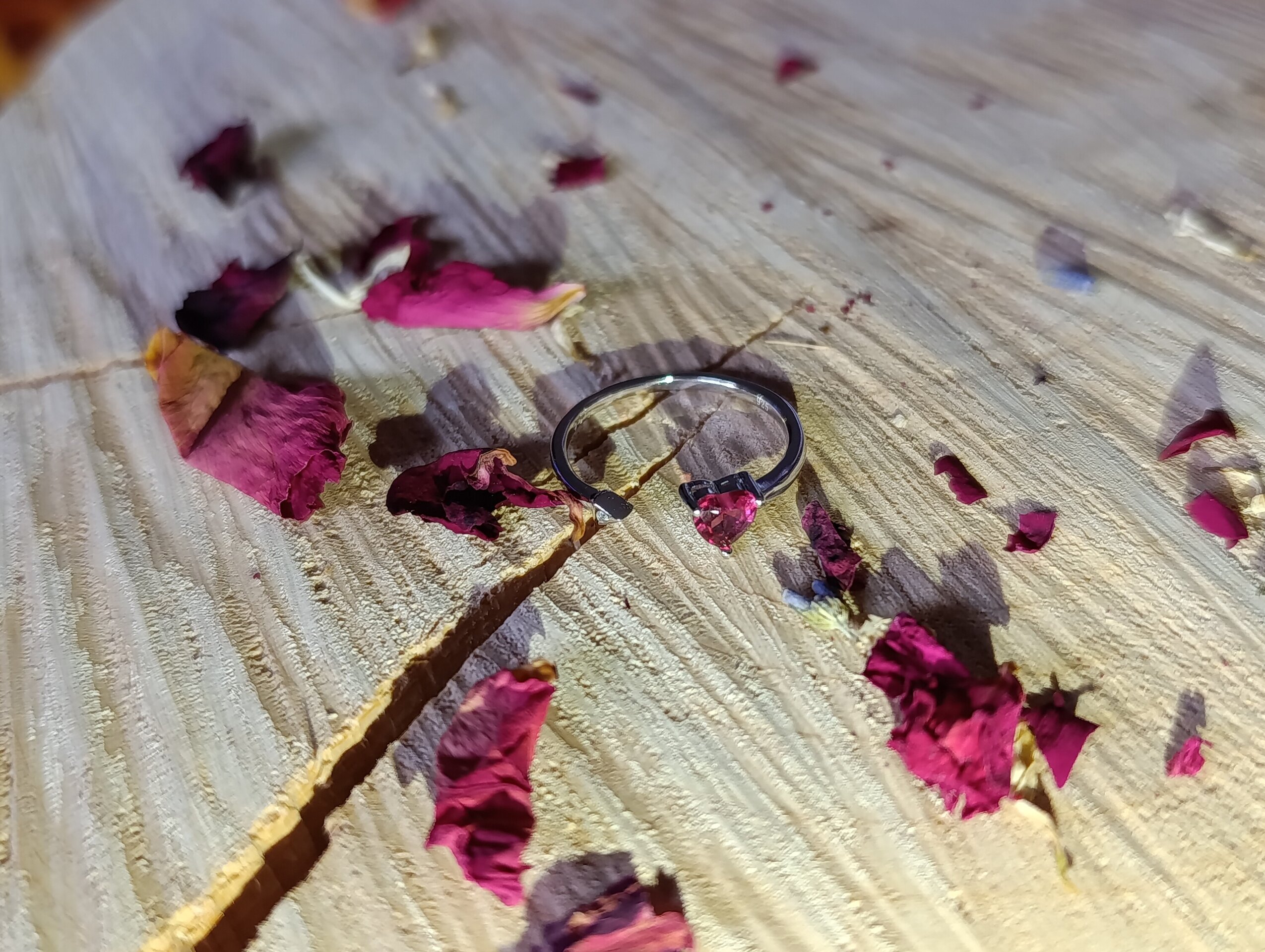 Anillo Corazón de Fuego en Plata 925 - 9
