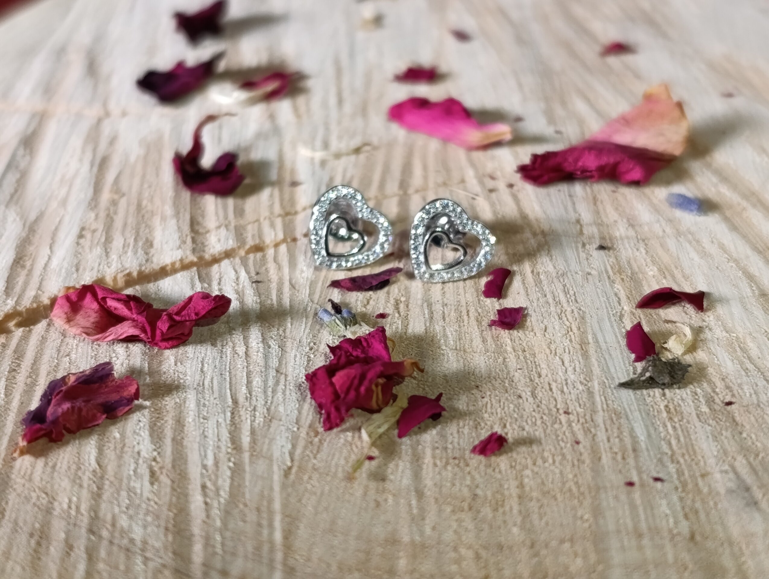 Pendientes Corazones Plata 925 - 4