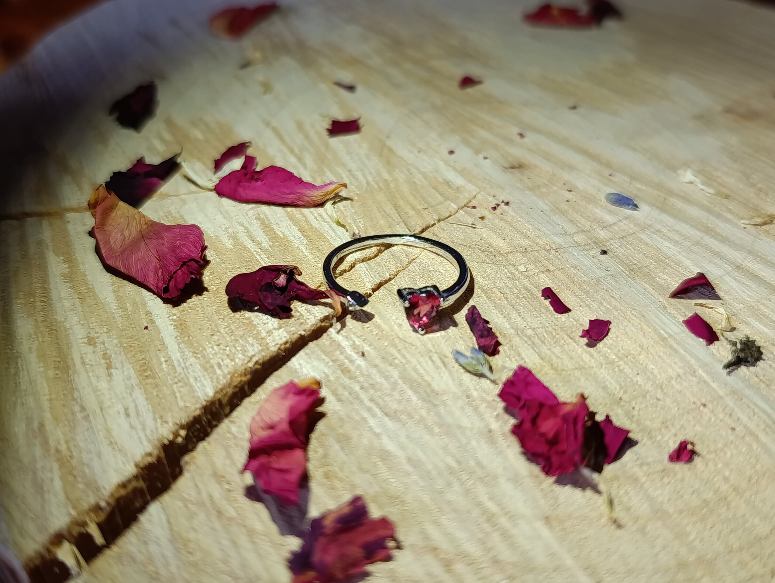 Anillo Corazón de Fuego en Plata 925 - 11